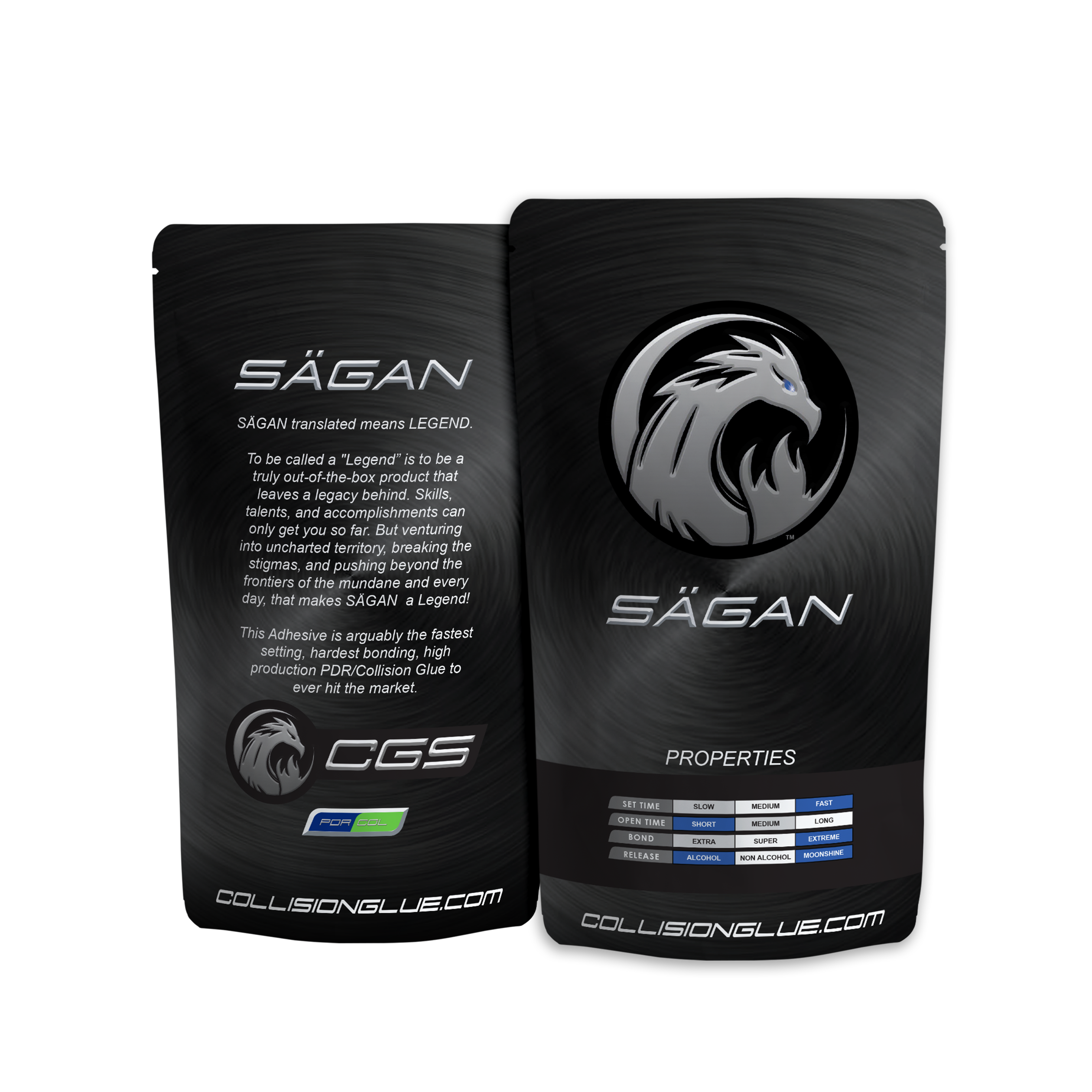 SAGAN Collision Glue Systems